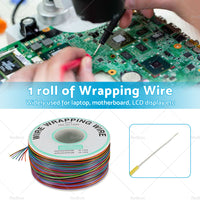 {{ Wrapping Wire Tin Plated Copper Wire P or N DM-30-1000 30 AWG 250M Length 8 Colors }} - Buy Car Parts Online at {{ Kaka Auto Parts }}.