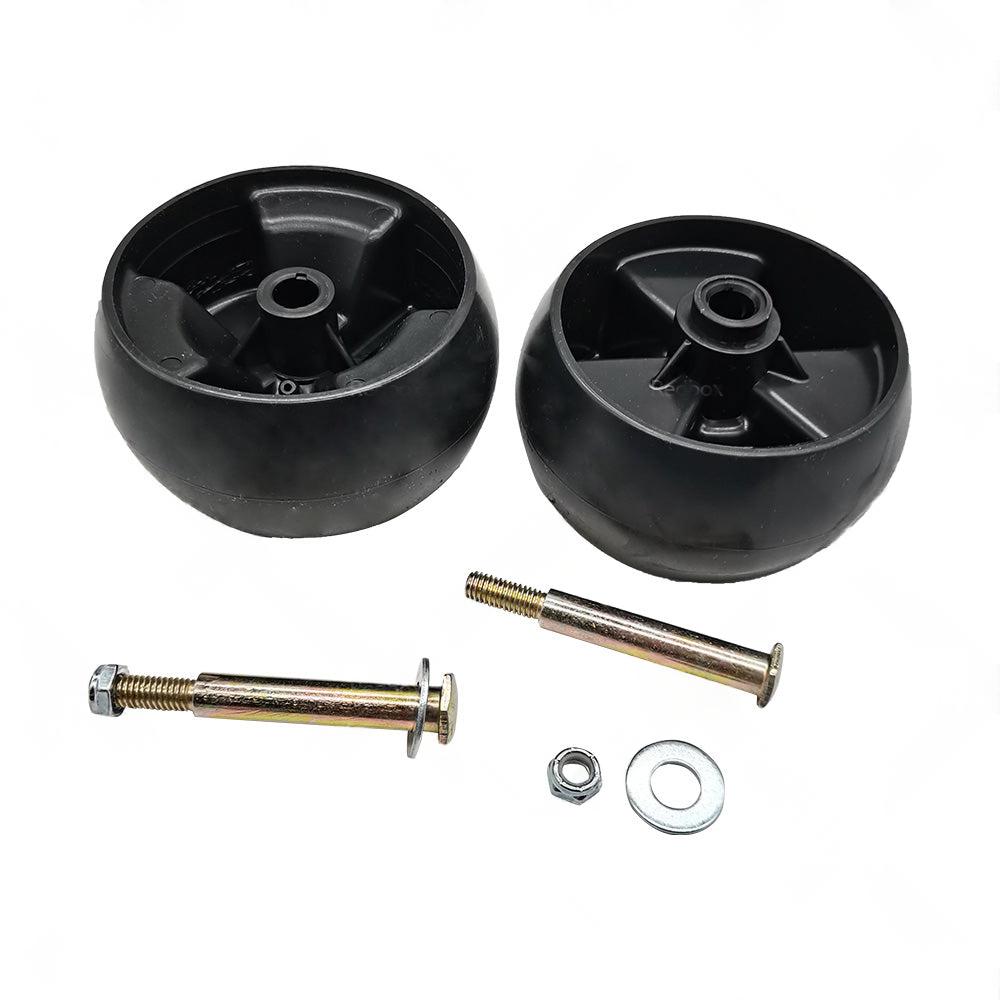2x 5 inch  Universal Deck Wheels for Murray Rover Ride on Mowers 425620x92A 42581x50D