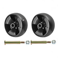 2x 5 inch  Universal Deck Wheels for Murray Rover Ride on Mowers 425620x92A 42581x50D