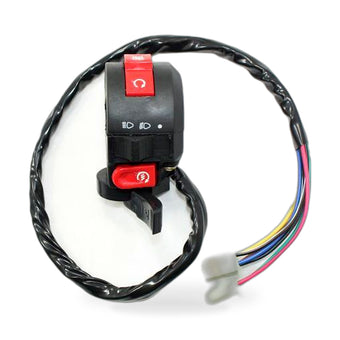 compare product 7 Wire Kill Start Light Switch Button Housing Suitable for PIT Quad Dirt Bike AT