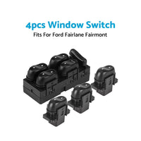 Set of 4 Power Window Switches Suitable For Ford Fairlane & Fairmont AU ¡§C Driver & Passenger Side