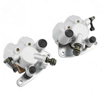 Front LeftRight BRAKE CALIPER with Brake Pads Set Fit For YAMAHA KODIAK 400 450