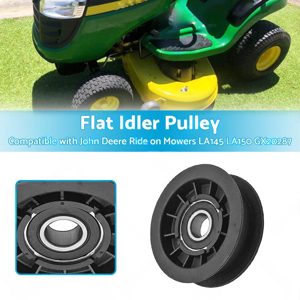 Flat Idler Pulley Suitable For John Deere Ride on Mowers LA145 LA150 GX20287