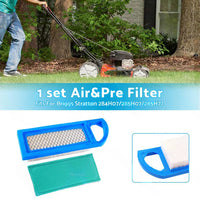 Air  and  Pre Filter for 14-19. 5HP Briggs I or C and Intek Motors 698083 697634 697014