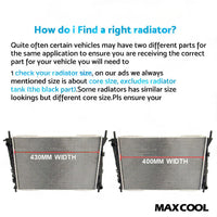 Standard Radiator Suitable For Hyundai Getz BU/TB 1.4L & 1.6L 2002-On ¡§C Auto & Manual
