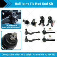 {{ Ball Joint Tie Rod End Kit Suitable for Mitsubishi Pajero NH NJ NK NL 4WD 91-00 }} - Buy Car Parts Online at {{ Kaka Auto Parts }}.
