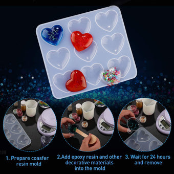 compare product UV Resin Epoxy Casting Pigment Paste Mold Liquid Hard Glue Crystal Clear Crafts