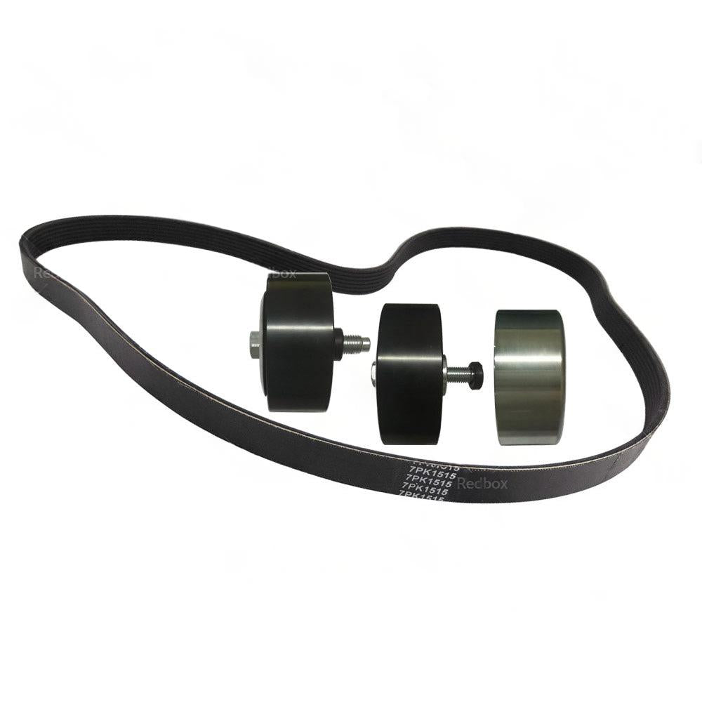 Drive Fan Belt  Idler Pulley Kit Compatible with Hilux 3. 0L Diesel 1KD-FTV KUN16 KUN26