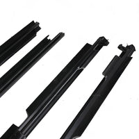 4x Door Glass Seal Weatherstrip Suitable For Toyota Landcruiser Prado 120 Series