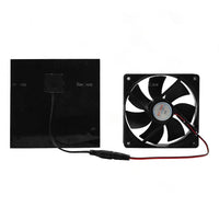20W Solar Panel Powered Fan Mini Ventilator For Greenhouse Pet or Dog Chicken House