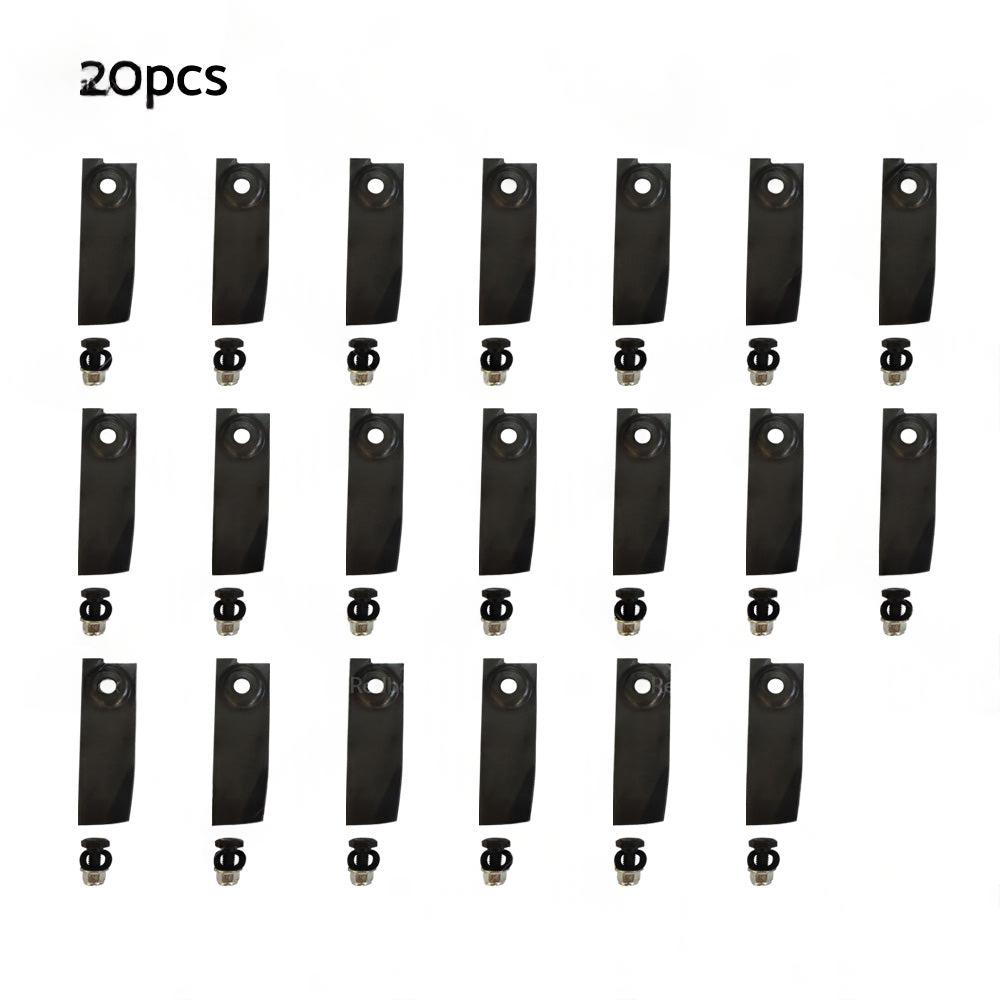5/10/20x Lawn Mower Blades and Bolts For Honda19  Mowers HRU196 HRU195 HRU194