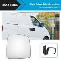 Front Right Driver Side Mirror Glass Suitable For Hyundai iMax/iLoad TQ 2008-Onward