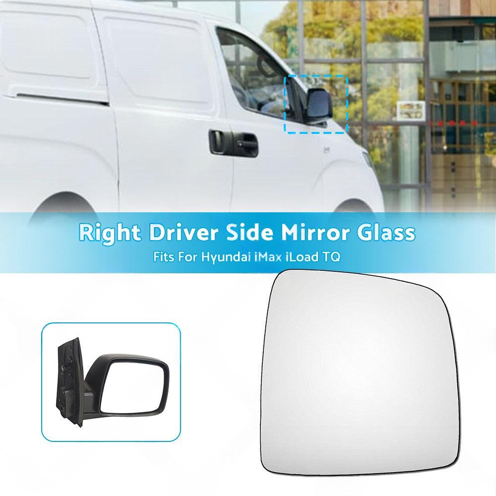 Front Right Driver Side Mirror Glass Suitable For Hyundai iMax/iLoad TQ 2008-Onward