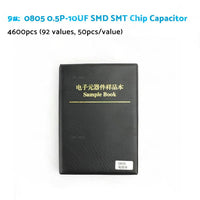1x SMD/SMT Capacitor & Resistor Sample Book Kit 0201 0402 0603 0805 1206