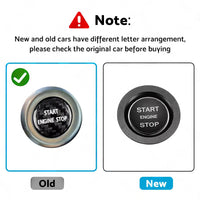 Engine Start Stop Button Cover Fits For Land Rover Range Rover Sport Discovery 4