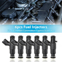 6Pcs Fuel Injectors For Holden Captiva Statesman Commodore VE VZ V6 0280156131