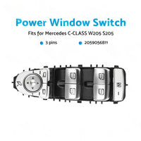 A2059056811 Master Power Window Control Switch For Mercedes C-CLASS W205 S205