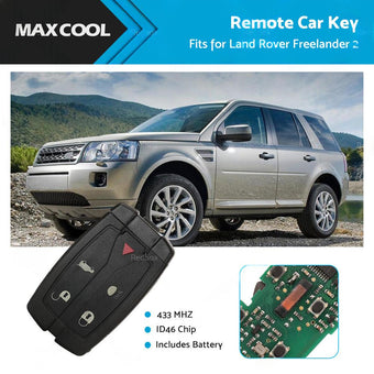 compare product 433MHz 5 Buttons Remote Car Key ID46 Chip For Land Rover Freelander 2 2007-2014