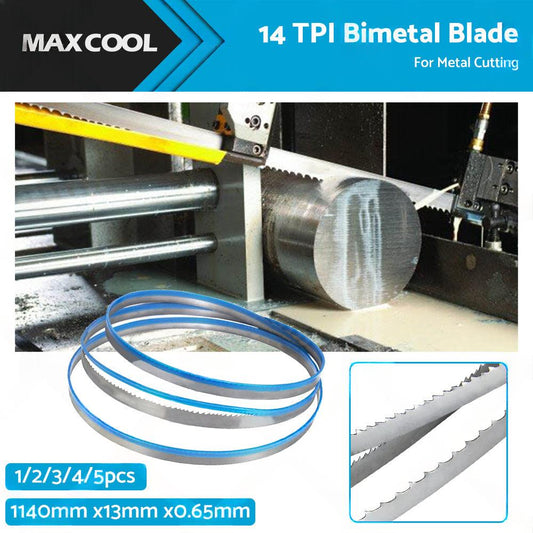 BI METAL BAND SAW BLADE 1140mm x13mm 14TPI Suitable for Makita DPB180Z