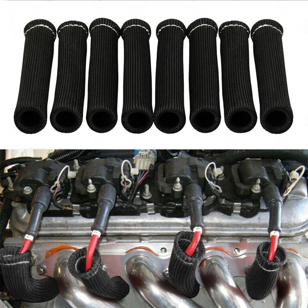 Spark Plug Wire Heat Shield Sleeve Protector Boots Suitable For LS1 / LS2
