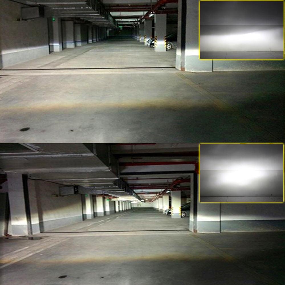 HB2 9003 H4 LED Headlight Globe Kit 2x Suitable For Hi/Low Beam 9000LM Brighter White