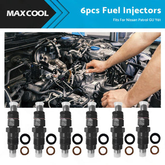 compare product 6PCS Diesel Fuel Injectors Fits For Nissan Patrol GQ Y60 TD42 TD42T 1988-1997