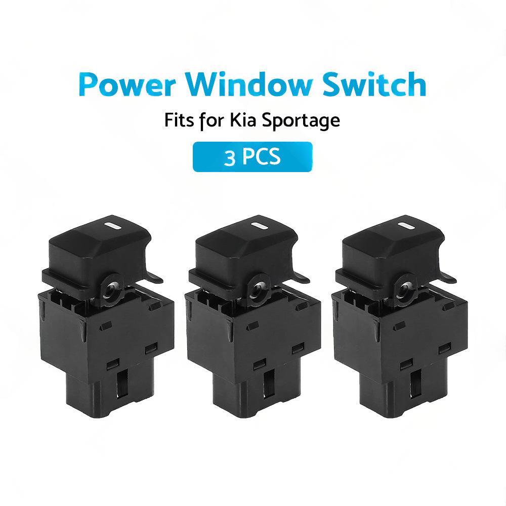 3x Passenger Side Power Window Switch 93580-3W000 Fit For Kia Sportage 2010-2015