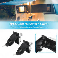2PCS Compression Lock Latch Rounded End Tool Box For Caravan Camper Trailer