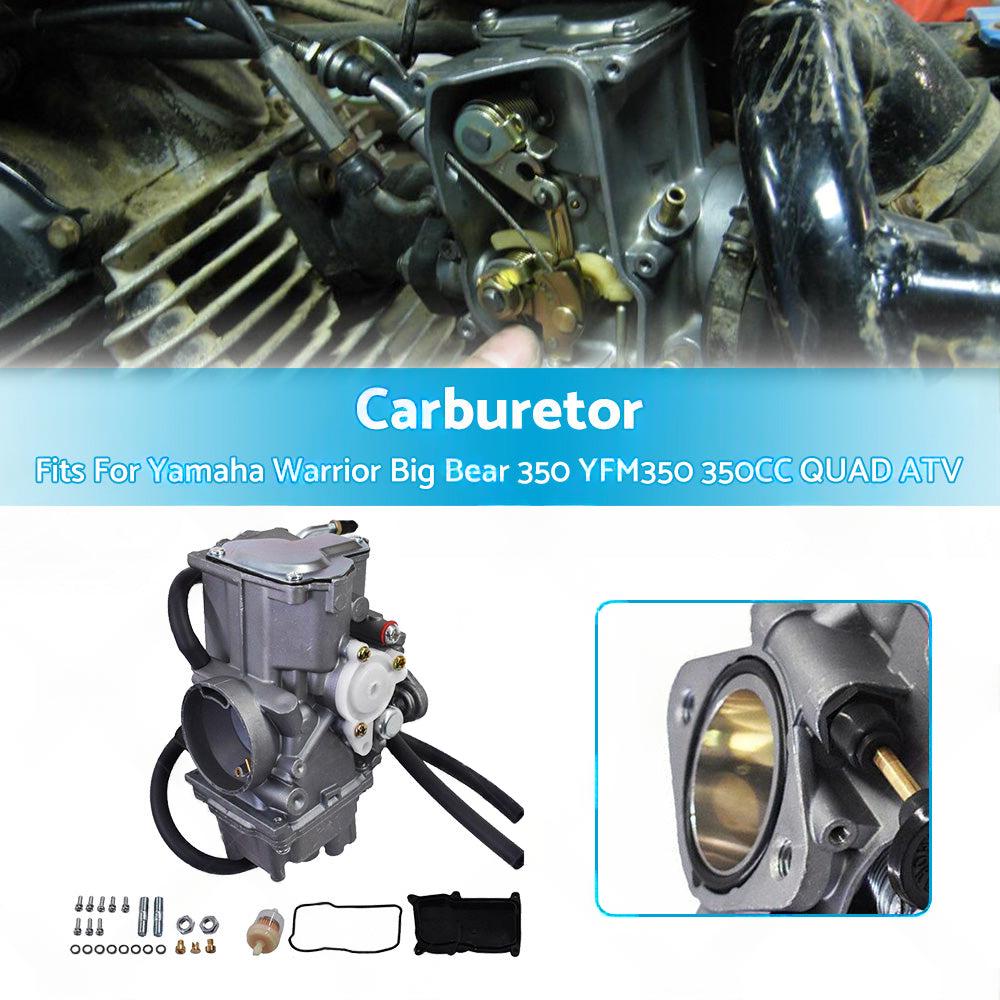 Carburetor Suitable For Yamaha Warrior / Big Bear 350 YFM350 350CC 1987-2004 Quad ATV