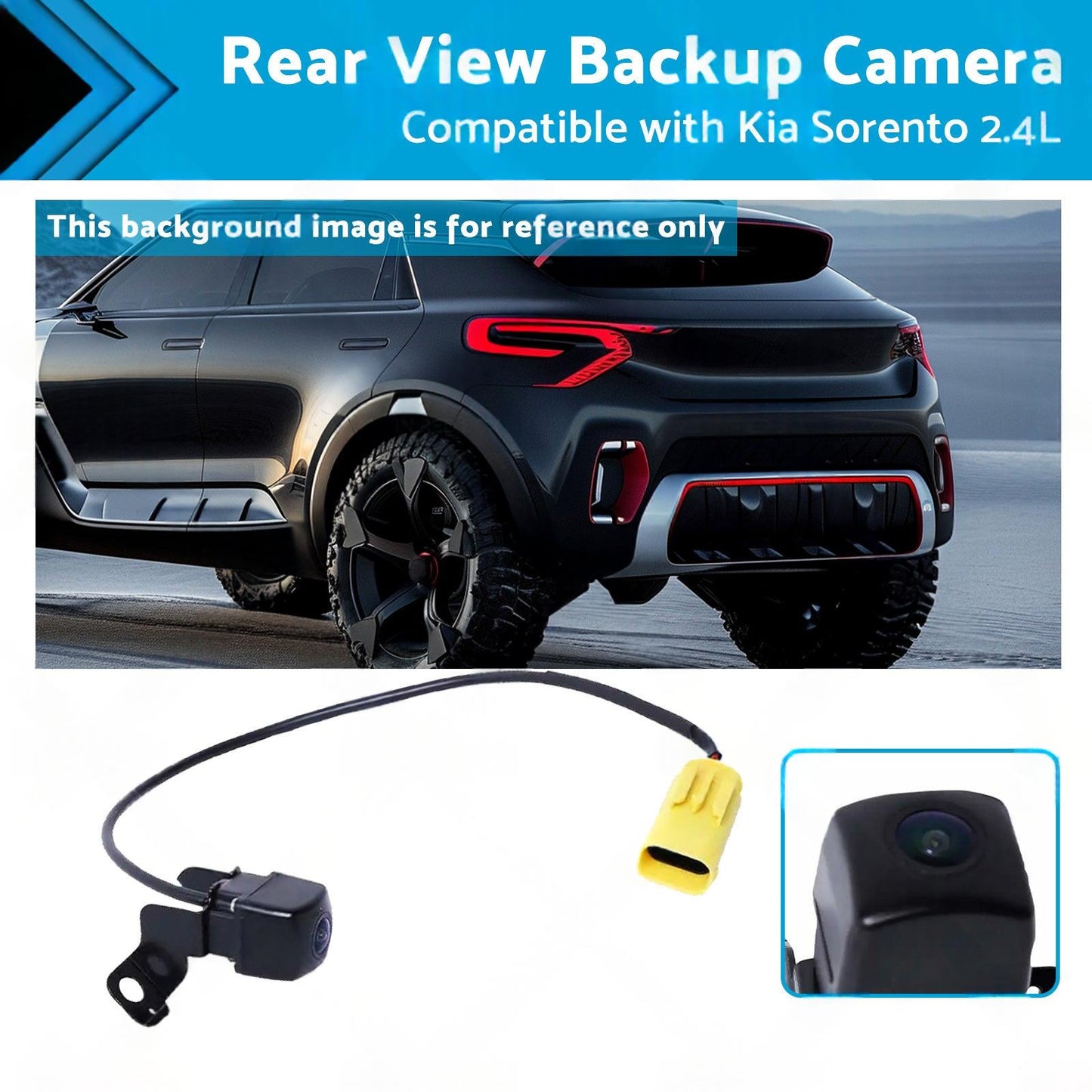 95760-2P600 95760-2P600FFF Rear View Backup Camera Suitablefor Kia Sorento 14 15