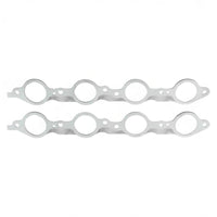 2PCS Exhaust Manifold Gasket Multi-Layer Steel Header Suitable For LS1 LS3 LSX