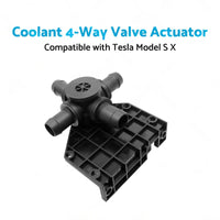 Coolant 4-Way Valve Actuator Suitable for 2012-2017 Tesla Model S X 6007370-00-B