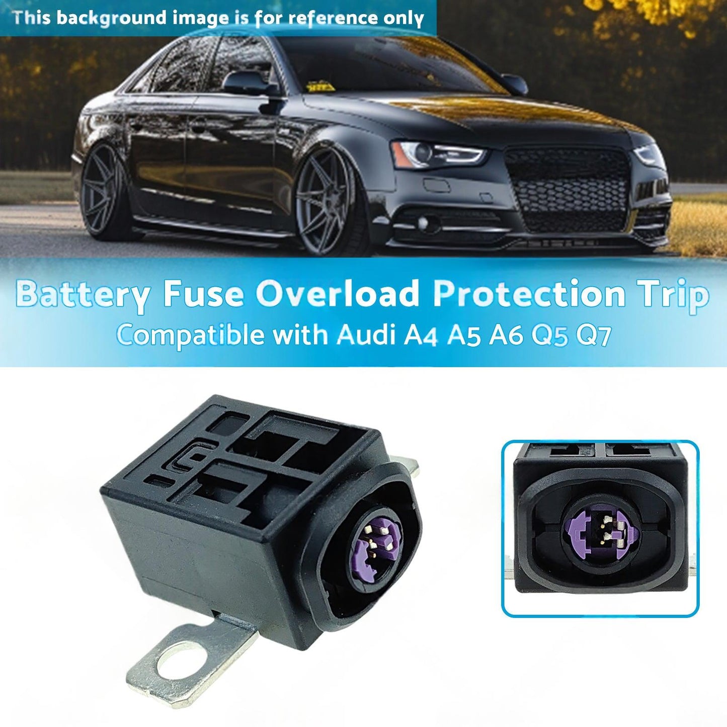 Battery Cut Off Fuse Overload Protection Trip SuitableFor Audi A4 A6 4F0915519