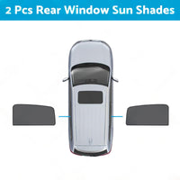 Front & Rear Window Magnetic Mesh Sun Shade Suitable For Toyota Corolla Cross