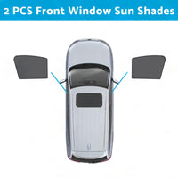 Front & Rear Window Magnetic Mesh Sun Shade Suitable For Toyota Corolla Cross