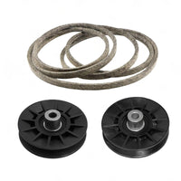 Belt with V-Idler Pulley & Flat Idler Pulley Suitable For Husqvarna LS / XLS / GTH / LGT Models