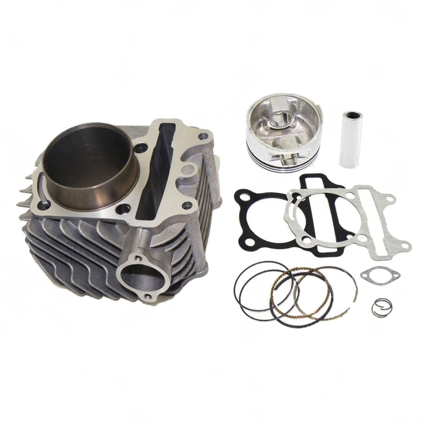 61mm Bore Cylinder Upgrade Kit with Piston & Gasket Suitable For GY6 172cc / 180cc Motor