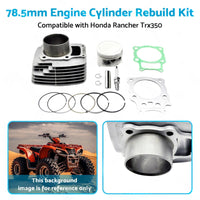 78.5mm Engine Cylinder Rebuild Kit Suitable For Honda TRX350 Rancher 2000-2006