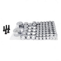 Chrome Bolt Topper Cover Caps Suitable For Harley Twin Cam Softail 2007-2013