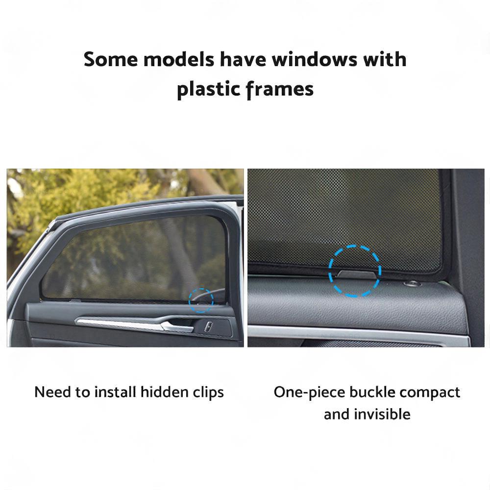 Rear Car Window Magnetic Sun Shade Mesh Suitable For LDV D90 2017-2023