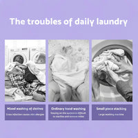 8L Foldable Portable Washing Machine with 3 Modes Deep Cleaning Automatic Washer 240V