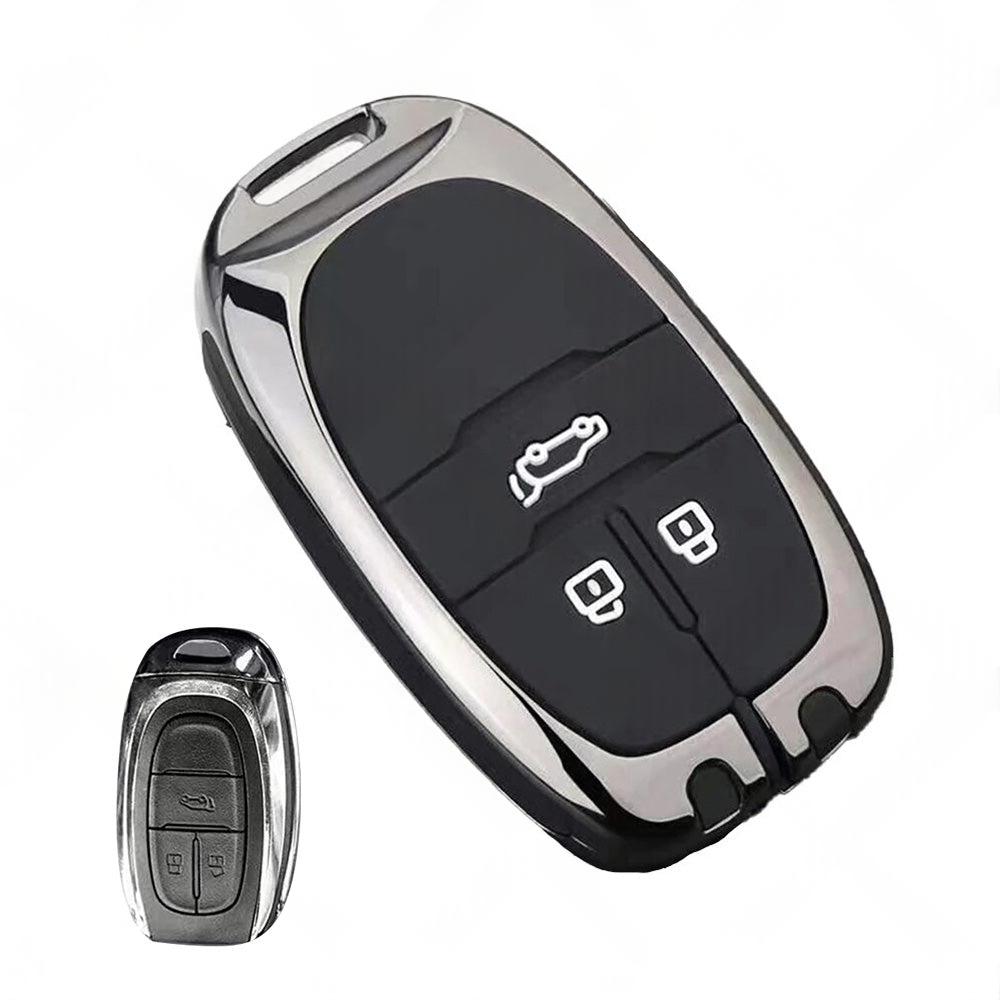 Zinc Alloy Remote Key Fob Case Cover Shell Suitable For LDV D90 3-Button Key Fob