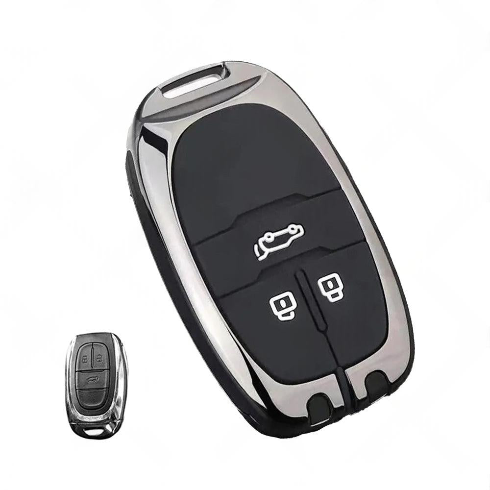Zinc Alloy Remote Key Fob Case Cover Shell Suitable For LDV D90 3-Button Key Fob