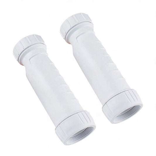2x Waterless Self-Sealing Waste Valve Inline Trap Suitable For Bath / Basin / Caravan / RV