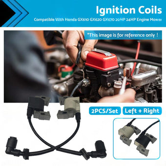 compare product LHRH Mower Ignition Coils Suitable For Honda GX610 GX620 GX670 20HP 24HP Engine