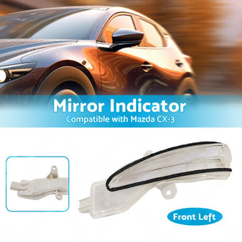 compare product Left Side Mirror Light Indicator Blinker Suitable for Mazda CX-3 CX3 2015-2022