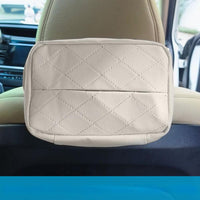 Car Tissue Holder 120 Tissues Box Cover Backseat Extra Large Tissue Organization