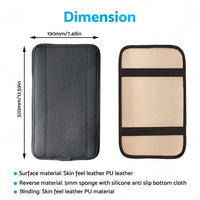 Universal Car Armrest Cushion Cover Center Console Box Pad Protector Accessories