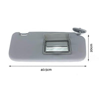 Sun Visor With Clip Front Right Side Suitable for Hyundai Getz