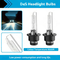 8000K D4S D4R HID Headlight Bulbs Suitable For Lexus Honda Mazda Toyota 35W